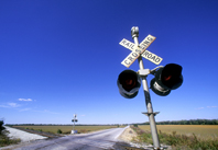 Empty level crossing